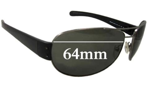 Sunglass Fix Prada SPS52G & PS52GS Replacement Lenses